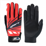 Jalgrattakindad suvised p&auml;ikesekaitsega v&auml;listingimustes t&auml;iss&otilde;rm libisemiskindlad fitness punane