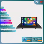 Hizpo Carplay 4G 7862 AI Intelligentsed S&uuml;steemid Android 13 Autoraadio BMW X3 E83 2004-2012 jaoks Multimeedia Video M&auml;ngija GPS 2din Intelligente Autoraadio RDS P2CP 4Core 2G 32G AI