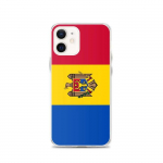 Coque &ndash; PIXELFORMA &ndash; iPhone 12 &ndash; Drapeau de l'Arm&eacute;nie &ndash; t&auml;ielik kaitse &ndash; silikoonist supp