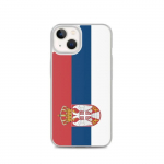 Coque iPhone - Drapeau de la Serbie - iPhone 13 - Silikoonist supp - Disain - Maksimaalne kaitse