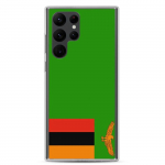 Coque T&eacute;l&eacute;phone Drapeau Zambie &ndash; Samsung Galaxy S22