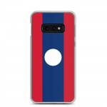 Coque T&eacute;l&eacute;phone - Samsung - Galaxy S22 - Drapeau Laos - Souple - Mitmev&auml;rviline