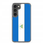 Coque T&eacute;l&eacute;phone &ndash; Samsung &ndash; Galaxy S10 &ndash; Drapeau Nicaragua &ndash; Souple &ndash; mitmev&auml;rviline