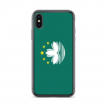 Coque iPhone - Drapeau de Macao - iPhone X - Silikoonist supp - Protection Compl&egrave;te - L&eacute;g&egrave;re