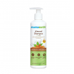 Mamaearth Almond Shampoo With Vitamin E For Hair Fall Control & Scalp Care | Nourishing Sulfate-Free Cleanser For All Hair Types | 250 ml