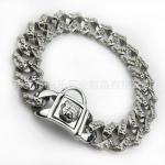 32 mm roostevabast terasest kolju koerarihm Bully Bully koerarihm Durbin Kuuba keti koera kaelarihma kett 32mm*35cm