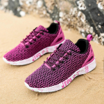 Naiste Hingavad Spordijalan&otilde;ud Jooksmiseks - Kerged Stream Tracing Jalan&otilde;ud Sobivad J&otilde;usaali ja Jooksmiseks 35 punane