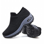 Naiste tossud Vabaajajalatsid V&otilde;rk &Uuml;mar Kuju &Otilde;hkpadjand V&auml;rvide sobitus Hingav Libisemiskindel Naiste Madal Suur Suurus 44 44 must