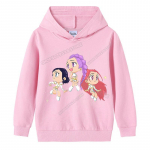 K-pop Deemonik&uuml;ttide Kapuutsid T&uuml;drukutele &Otilde;huke Kapuutsiga Dressipluus S&uuml;gisene Spordidress Kapuutsiga Spordir&otilde;ivad Pikkade Varrukatega Pullover Laste R&otilde;ivad 130