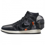 Air Jordan 1 Retro High Utility Stash Unisex tossud, mustad antratsiitpuri DN4336-001 37.5