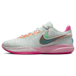 Nike LeBron 20 EP Time Machine Meeste Tossud Roheline Barely-Green Keskmiselt Pehme Roosa DJ5422-300 42.5 white