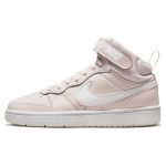 Nike Court Borough Mid 2 GS P&auml;rliroosa Valge Laste tossud Summit-White CD7782-601 38.5