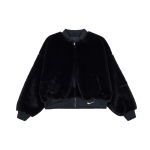 Nike p&ouml;&ouml;ratav pl&uuml;&uuml;sist fliisjakk pesapallikraega naistele Must FB8693-010 L