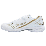 Mizuno Wave Claw 3 Wide Valge Kuld Unisex Tennised H&otilde;bedane 71GA244341 40.5