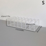 7 sektsiooniga multifunktsionaalne hoiuriiul lauv&auml;rvipalettide organiseerimiskarp kosmeetika ripsmete CD-de hoiukarp kaartide ja muude asjade hoiuriiul S