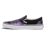 Vans Slip-On Klassikalised Mugavad Klassikalised Madalad Rula Kingad Unisex Tennised Must Lilla VN000BVZPCA 35