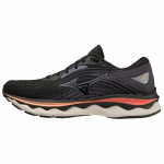 Mizuno Wave Sky 6 Paeladega libisemiskindlad vastupidavad madalad vabaajajooksukingad Naiste toss Must Hall J1GD220222 38