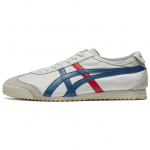 Onitsuka Tiger Mexico 66 Nm Mugavad Mitmek&uuml;lgsed Libisemiskindlad Kulumiskindlad Madalad Vabaajajalatsid Unisex tossid Valge Sinine 1183C319-100 37