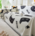 Multikas lihtsa stiiliga diivani r&auml;tik &scaron;enill kassi kriimustav diivani katteriie Four Seasons universaalne tolmukindel diivanikate Universaalne kate 180*130cm