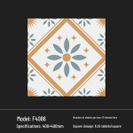 400x400 Roheline Prantsuse Retro V&auml;ikese &Otilde;ie Keraamiline Plaat K&ouml;&ouml;ki, Vannituppa, R&otilde;dule ja P&otilde;randale 400*400