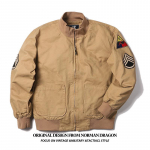 Norman Ameerika S&otilde;jav&auml;elise Stiili Meeste CVC M1942 Fury Jakk Tanktop XXXL khaki