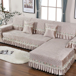 Four Seasons pitsist diivani r&auml;tik paksud libisemiskindlad diivanikatted pl&uuml;&uuml;sist L-kujuline diivanipadi kaasaegne tool istmematt maja toakaunistus 45x45 pillowcase 1pc