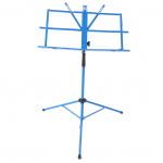 V&auml;ike noodialus, metallist kaasaskantav riiul, mida on lihtne kokku panna, t&otilde;stetav kokkuklapitav reguleeritav riiul pere kasutamiseks Sinine sinine