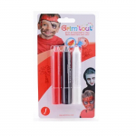 Pack de 3 sticks de maquillage Pirate Vampire Grim'Tout - OZ INTERNATIONAL - Pour enfant - Noir
