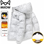 Mao Ren Men's Hooded Puffer Jacket 5XL (181-195 lbs)