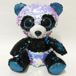 25 cm nokam&uuml;ts, suured silmad, litrid Pandan, t&auml;idisega pl&uuml;&uuml;sis m&auml;nguasi armas loomanukk lastele j&otilde;ulus&uuml;nnip&auml;evaks uusaasta kingitused 25cm