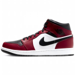 Air Jordan 1 Mid 'Chicago Black Toe' Jordan 554724-069 44.5