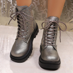 Mood 2025 Naiste platvormsaapad V&auml;litingimustes platvorm Kerged Uued pahkluusaapad Mood S&uuml;gis Uued Retro Kingad Naistele Zapatos De Mujer 36