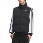 Adidas Originals Mugav Seisukrae Nahas&otilde;bralik Spordisoojus Sulet&auml;idisega Jakk Unisex Jakk Must KS6108 2XS