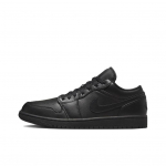 Jordan Air Jordan 1 Low Triple Black 553558-093 Meeste suurused EU 40 must