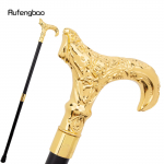 Kuldne Kolju Lillepea K&otilde;nnikepp Moodne Dekoratiivne K&otilde;nnikepp H&auml;rrasmehe Elegantne Cosplay Kepp Nupp Karikas 93cm