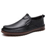 Meeste pehmest nahast libisemiskindlad s&otilde;idumokassiinid - Suurused Vabaaja veisenahast kingad Size 39