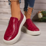 2024 Moodsad Naiste Tossud S&uuml;gis Naiste Kingad Vabaaja Spordijalatsid Platvorm Suur Suurus 43 Naiste Vulkaniseeritud Kingad Zapatillas Muje 36 punane