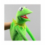 60 cm Kermit Konn K&auml;sinukk T&auml;issuuruses Pl&uuml;&uuml;sist M&auml;nguasi Rekvisiidid