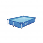 Piscine D&eacute;montable - Bestway - Steel Pro - 221x150x43 cm - 1.200 Litres - Bleu fonc&eacute;/clair sinine