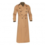 Kahekordne rev&auml;&auml;riga tuulejope meeste jakk s&uuml;giseks l&auml;&auml;nelikus stiilis M khaki