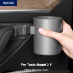 Tesla Model 3 Y sisemise k&otilde;rgendatud uksega tassihoidiku hoiupudeli kasti auto modifikatsiooni jaoks 4pcs