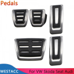 Auto gaasipiduri pedaalide kate VW Golf 7 8 Passat B8 Tiguan Jetta Polo Up Skoda Octavia Kadiaq Superb jaoks Seat Ibiza jaoks AT