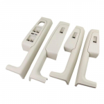 4PCS beige gray black Front rear Inner Door Handle Armrest Frame Switch Control Panel Trim 3TD867157 for Skoda Superb 2008-2013 Black set