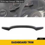 Carbon Fiber Dash Meter trument Box Cover For Jeep Compass Patriot 2008-2016