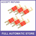 6 pcs 125A AFS Mini ANL Fuse Replaces for Car Truck Motorcycle Boat Audio CDs