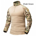 Kamuflaaž Meeste T-s&auml;rgid Armee v&otilde;itlus taktikaline T-s&auml;rk S&otilde;jav&auml;ejahi v&auml;li meeste pikkade varrukatega T-s&auml;rgid XXXL.