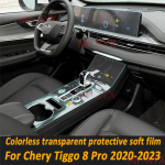 TPU Gearbox Panel Film Dashboard Protective Sticker Interior Anti-Scratch Car Accessories For Chery Tiggo 8 pro max 2022 G