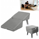 2-&uuml;hes muudetav puidust kodune astmepink/koerarampp/trepp libisemiskindlate paneelide ja iminappadega