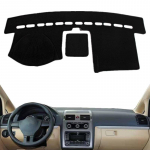 Volkswagen VW Touran 2003-2016 jaoks Auto armatuurlaua kattepadi Matt Armatuurlaua vaip P&auml;ikesekaitse Vaiba kaitse Tarvikud 2010 2013 2014 Black(Black Edge)