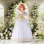 The Quintessential Quintuplets Nakano The Quintessential Quintuplets anime originaalkunsti n&auml;itus 23cm figuur, Yotsuba, ver. Suurus ca.